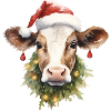 Weihnachtskuh