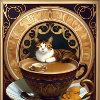 Coffee cat