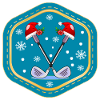 WEIHNACHTSFEIER GOLFPLÄTZE GOLFSPIELEN