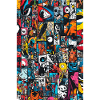 Kaleidoscope Comic Collage