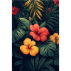 Tropical Hibiscus Jungle
