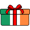 Drapeau cadeau de l’Irlande