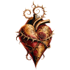 Heart of passion, romance and love.