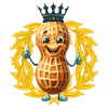 Peanut Winner Winner Victory Laurel Wreath