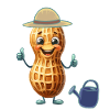 Peanut Gardener Gardening Hobby Gardener
