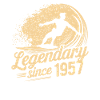 Legendary since 1957 Birthday Surfer