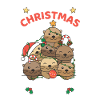 Christmas Otter Christmas Pajamas