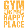 Fitness Motivation Bodybuilder Gym My Happy Place