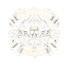 El Patron Skull with Wings