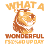 Capybara Wasserschwein Fucked Up Day