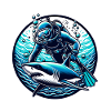 Diving Divers