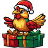 Coq Noël Bandes dessinées Cadeaux