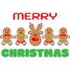 Gingerbread Reindeer Series - Xmas Outfit