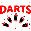 Darts Player 180 Dart