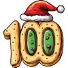 100 Number Christmas