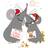 Noël Joyeux Noël Souris