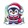 christmas penguin penguin christmas
