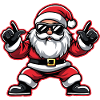 Fête Père Noël Noël