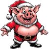 Piggy Christmas