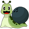 Escargot Bowling Boule de bowling