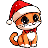 Christmas Kitten