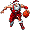 Christmas Basketball Players