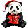 Panda Christmas