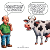 Man and Cow