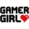 Gamer Girl Heart Gaming