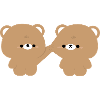Brown Bear Couple