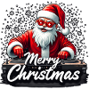 DJ Père Noël Weihnachtsmann