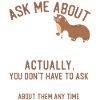 Otter Ask Me About Otters