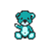 Pixel MiniBear Alien