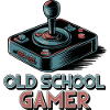 Old School Gamer – Retro Joystick