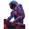Astronaut Piano