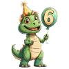 6th Birthday Dino