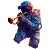 Trompette astronaute