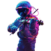 Violon astronaute