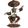 Mexican Skeleton Drums
