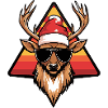 Deer Christmas Cool