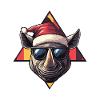 Rhino Christmas Cool