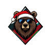 Bear Christmas Cool