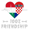 Hungary and Croatia 100% friendship