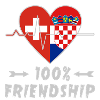 Switzerland and Croatia 100% friendship