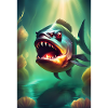 Abnormal monster fish