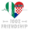 Nigeria and Croatia 100% friendship
