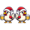 Chicken Christmas Beer Team