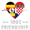 Uganda and Croatia 100% friendship