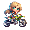 Motocross Women Girls Girl