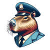 Capybara Police